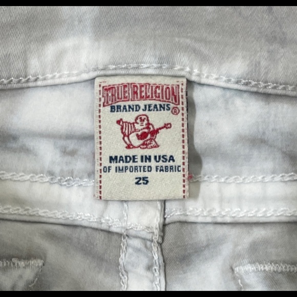 TRUE RELIGION LADIES SKINNY JEANS, SIZE 25” - Picture 7 of 7